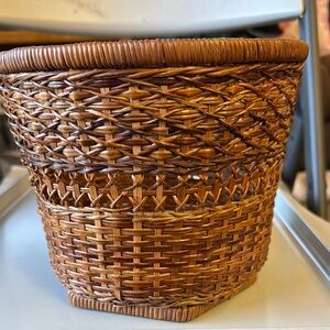 Elegant Brown Woven Basket